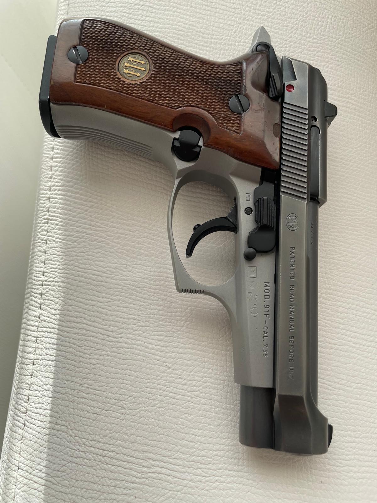 Yargı Mensubunun Koleksiyonundan Beretta F81 Modeli