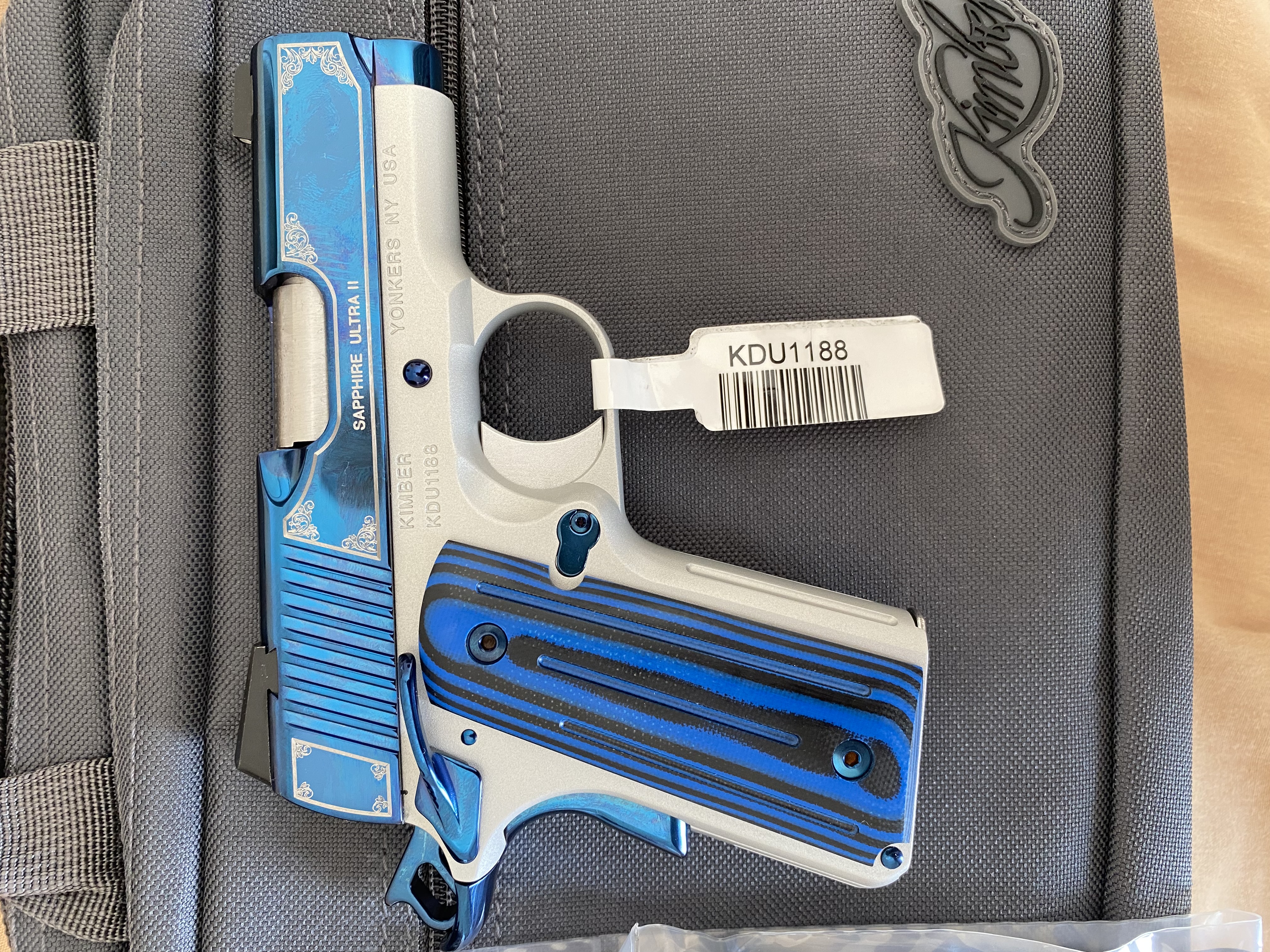 KAMU GÖREVLİSİNDEN KİMBER SAPPHİRE ULTRA II 9 mm