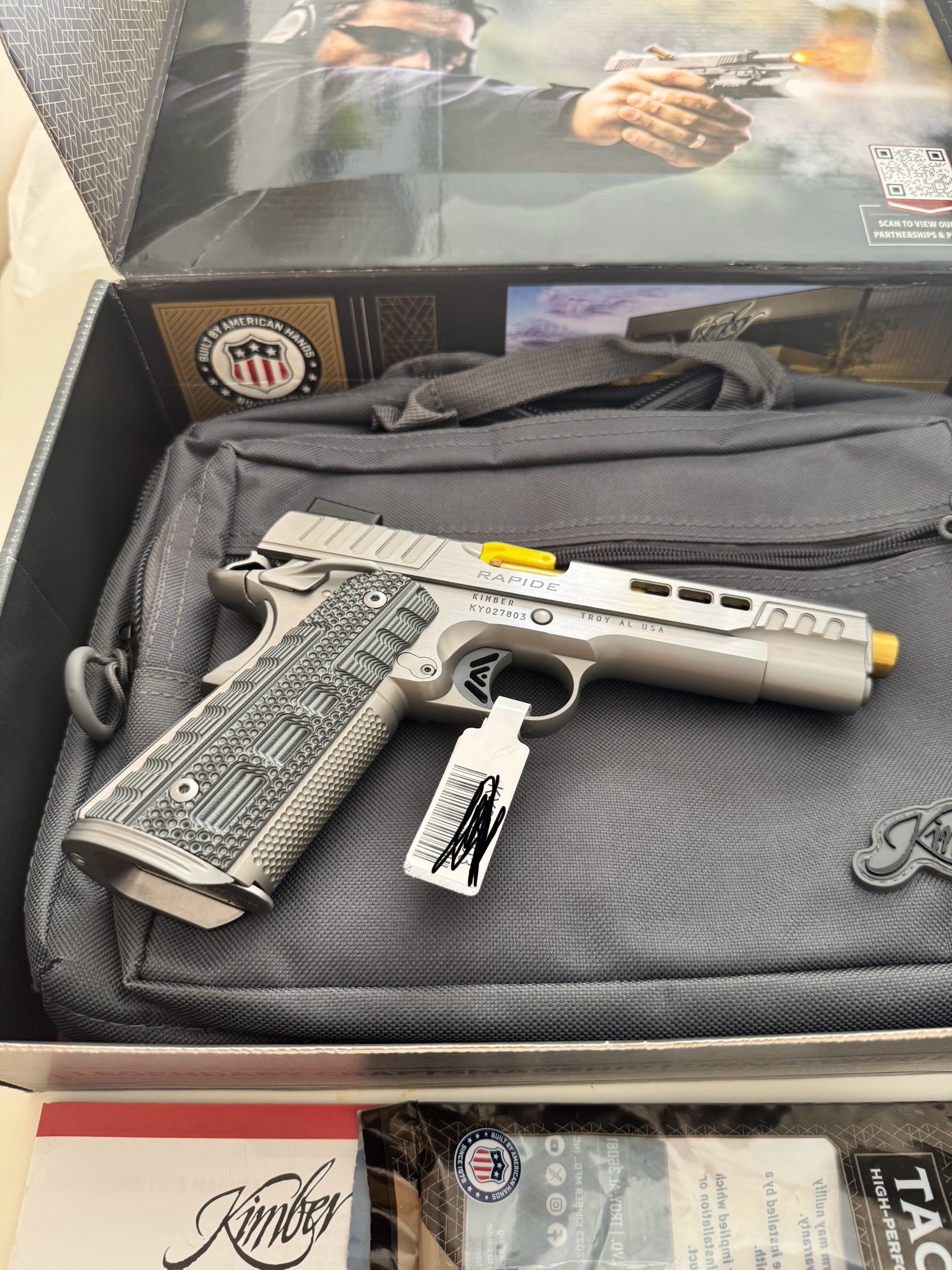 kimber rapide down 1911 45 acp 