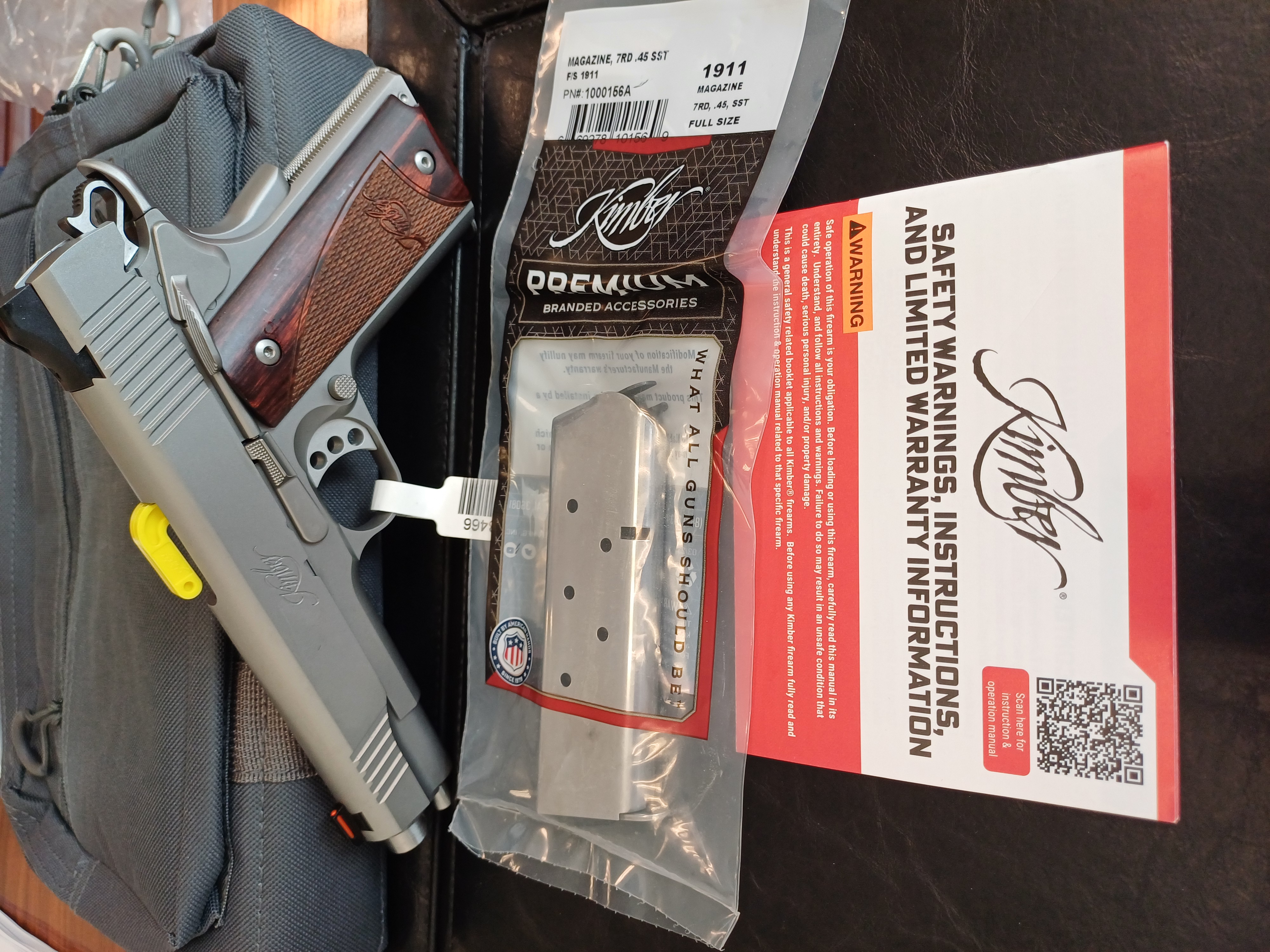 45 ACP KIMBER 1911 STAINLESS II 5,2 kimber
