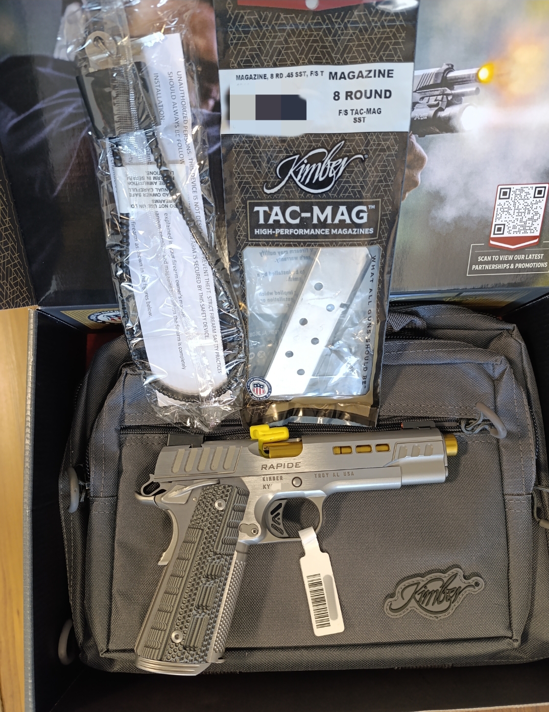KIMBER 1911 RAPİD DAWN 45 ACP