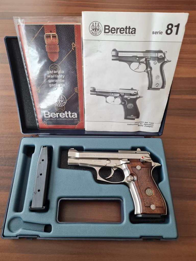 Beretta F81 (Inox)12+1 (7.65 Calibre)