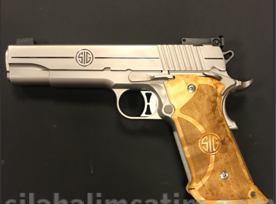 SIG 1911 Stainless Super Target Limitli