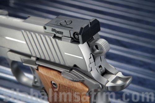 SIG 1911 Stainless Super Target Limitli
