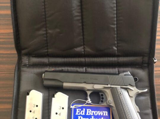 Ed Brown Special Forces Carbon Fiber Grips 45 Acp