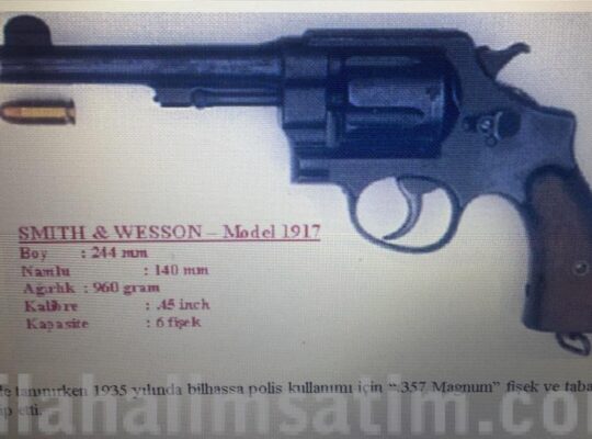 Model 1917 koleksiyonluk smith wesson Victory Model M & P® Revolver