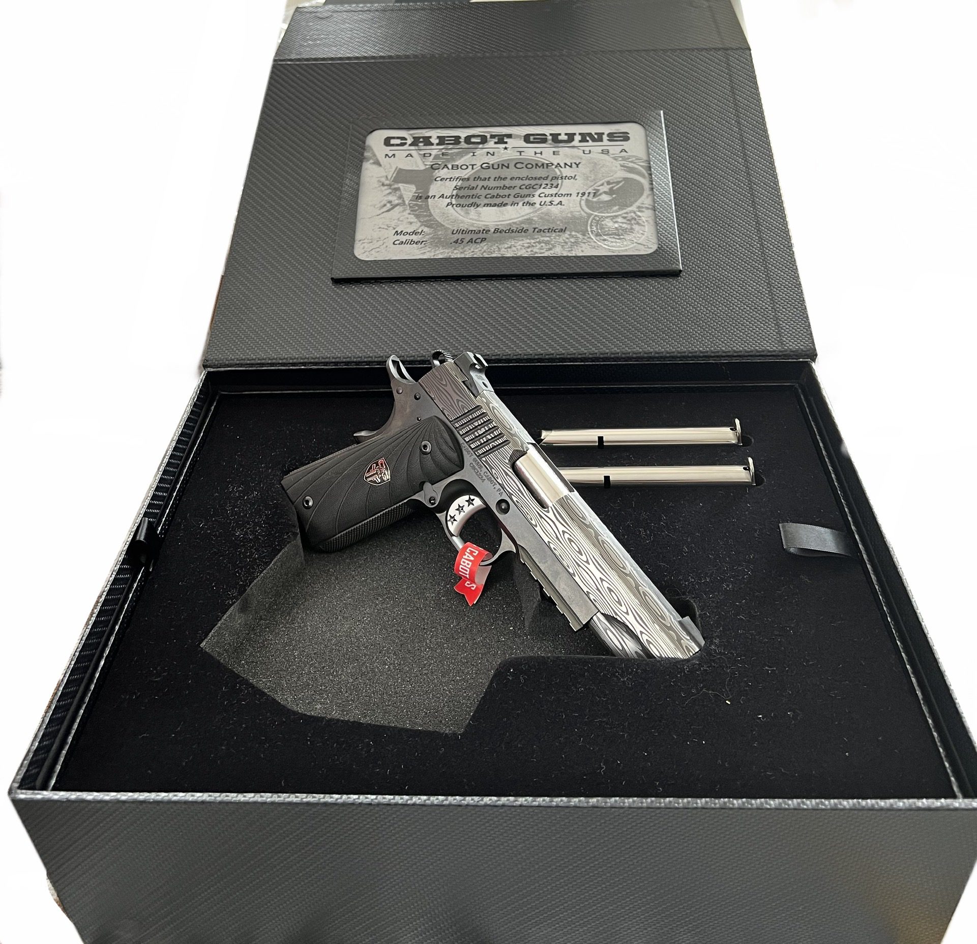 Cabot’s Ultimate Bedside Tactical 1911 (CGC 1234)