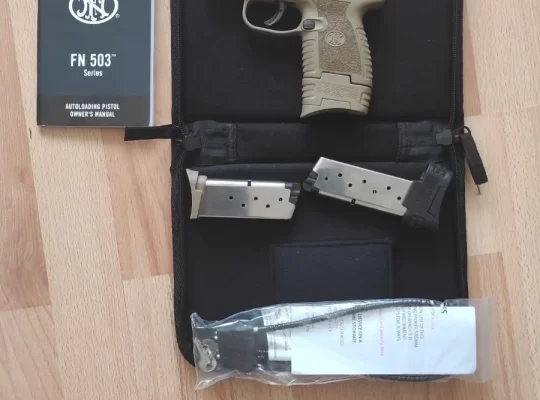 TÜRKİYE’DEKİ İLK FN 503 FDE, 9mm