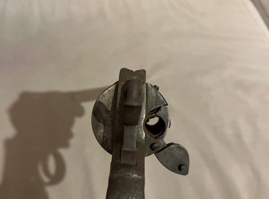 Koleksiyonluk Alman Schutz Guss-Stahl Revolver
