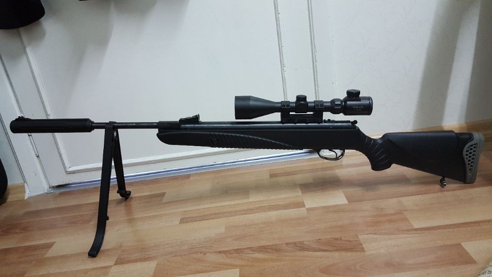 Hatsan mod 85 Sniper Vortex + Nikula 3-9×50E dürbün + Dampa ayak full set