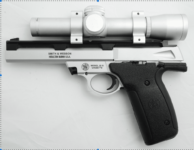 Profesyonel Dürbünlü Atış Silahı Smith Wesson Long
