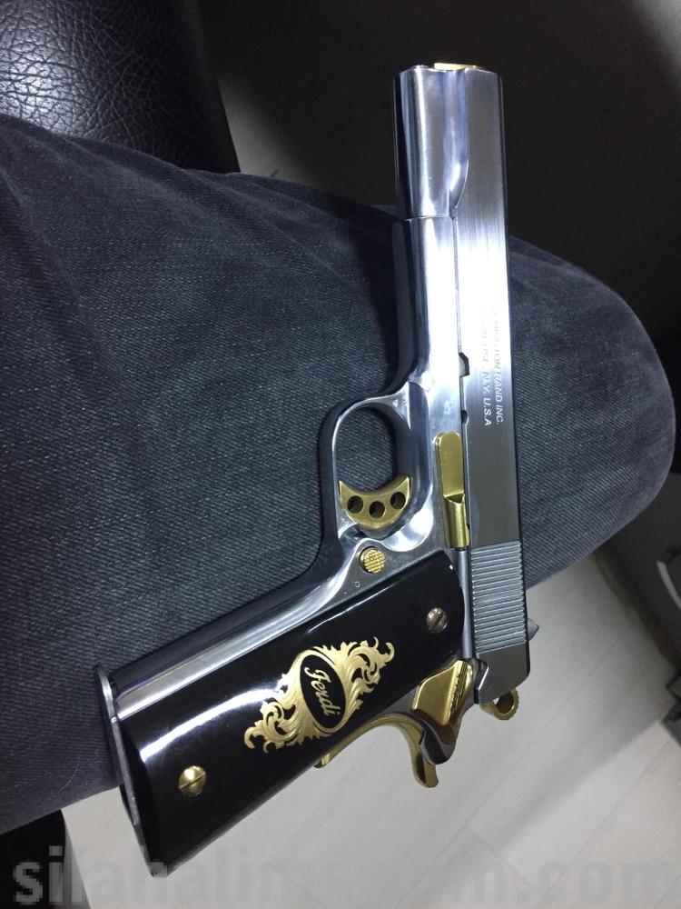 Colt Remington modeli özel kolleksiyonuluk prestijtli bir silahtır taşıma ruhsatlı