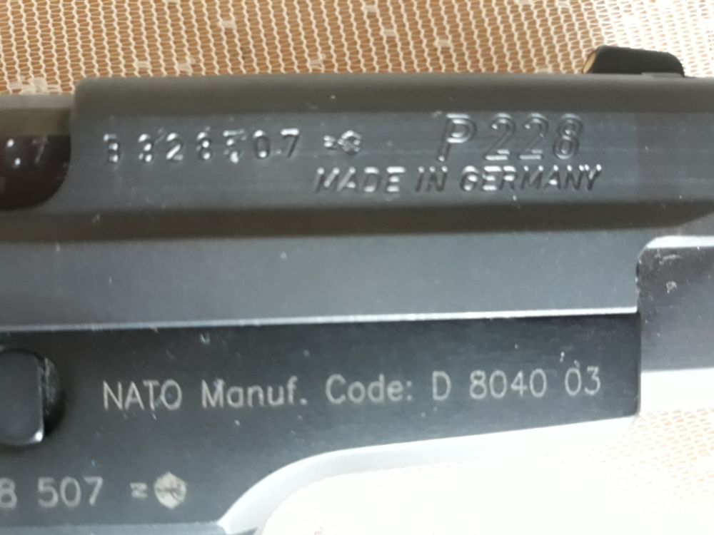 Kisa bi süre için fiyat indi. Yargı mensubundan satılık. Nato için üretilmiş sig sauer p228 temiz orjinal