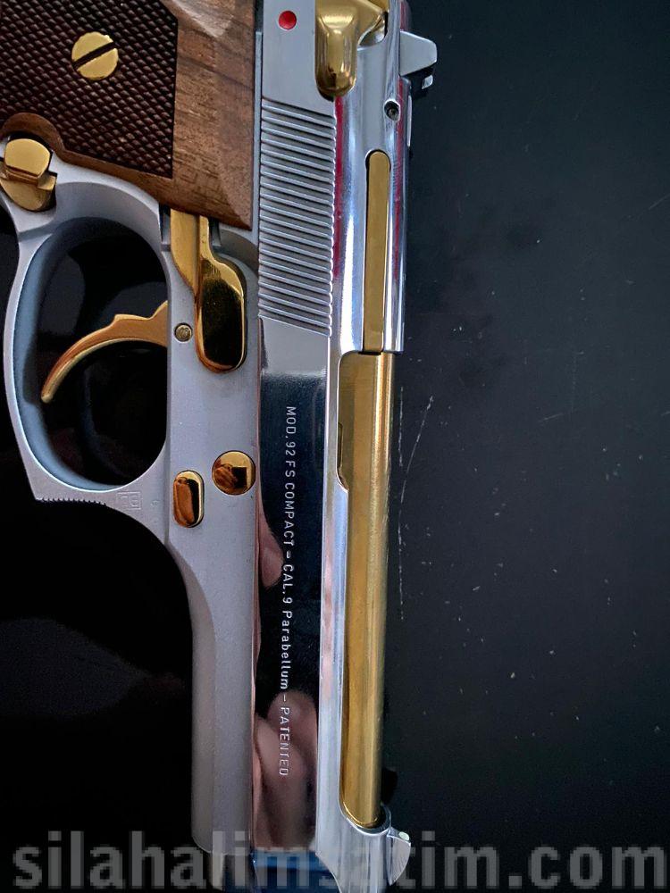 Beretta f92 compact 13+1 (Kamu görevlisinden az kullanılmış temiz)