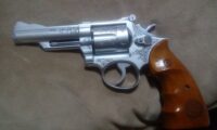 Smith Wesson 357 Mağnum 4" inç Toplu Tabanca