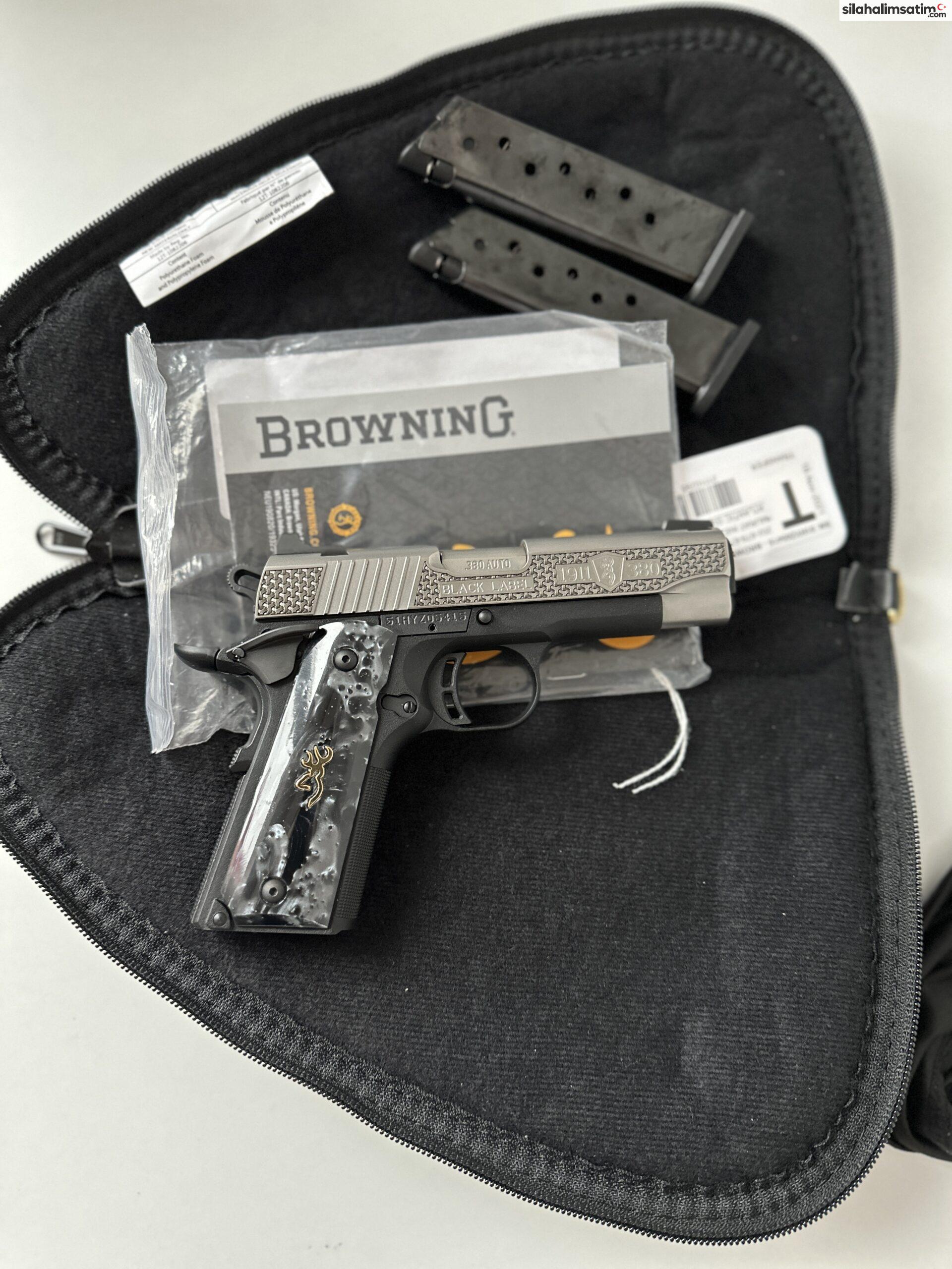 Özel seri özel renk Browning Black label Amerika’dan permi ile getirilmiş.
