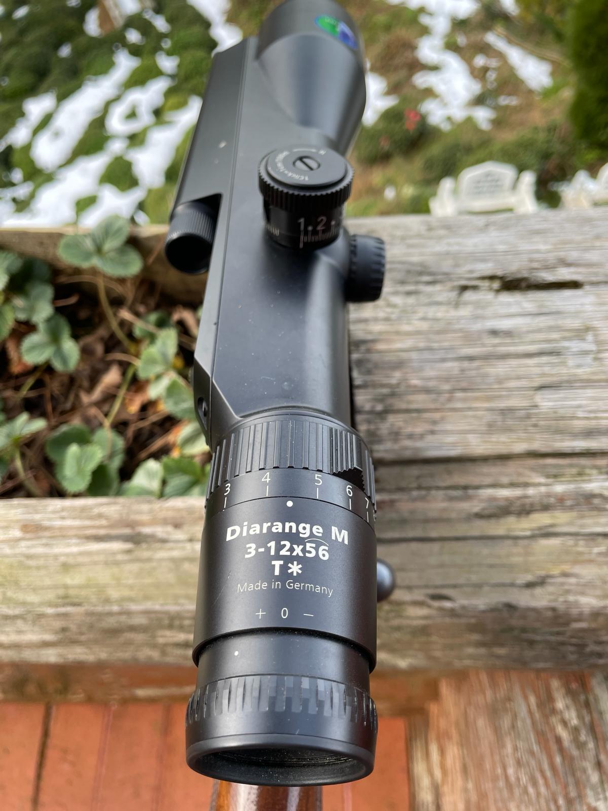 CZ550 7mm remington magnum - Zeiss Victory Diarange M 3-12x56 T* mesafe ölçerli dürbün ile satılık.