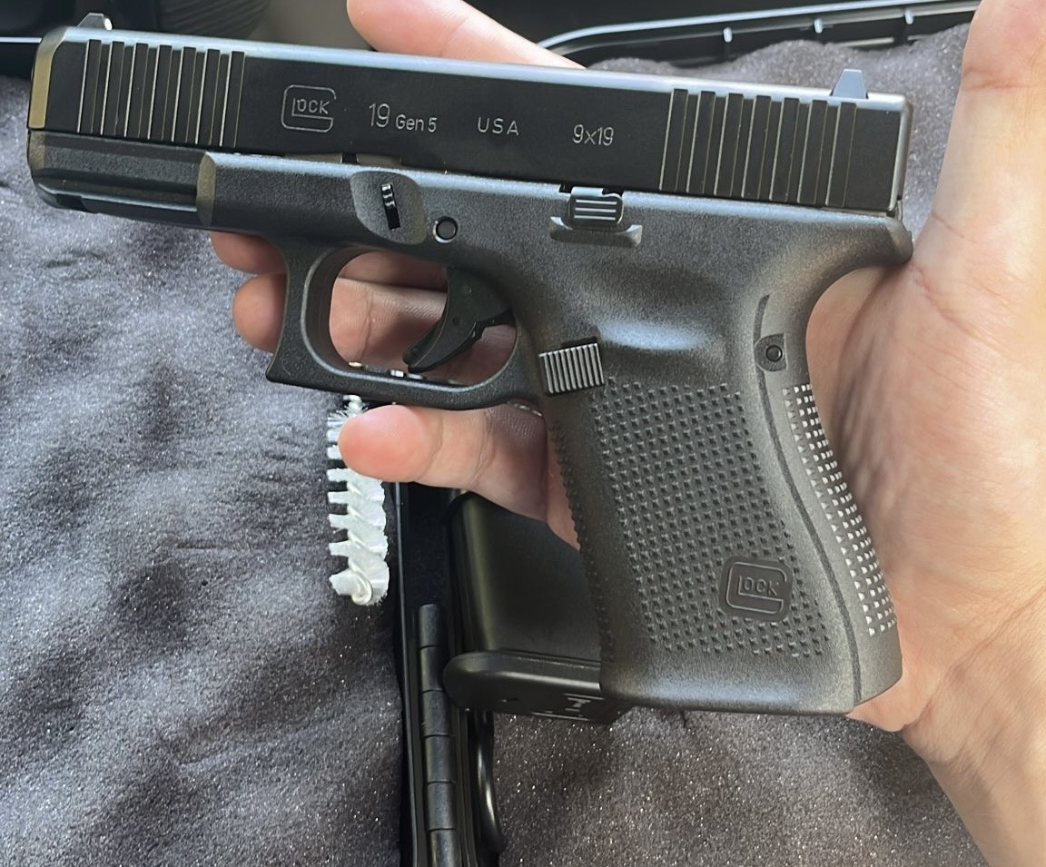 Glock 19 Gen 5 kutusunda sıfır hiç atış yapılmadı