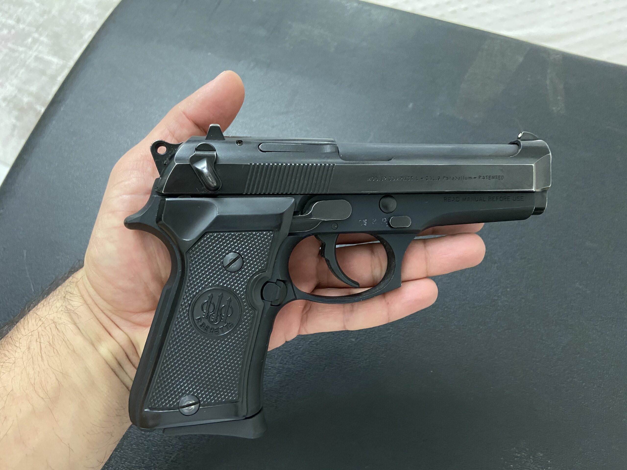 Temiz 9mm mod 92 Compact L baretta