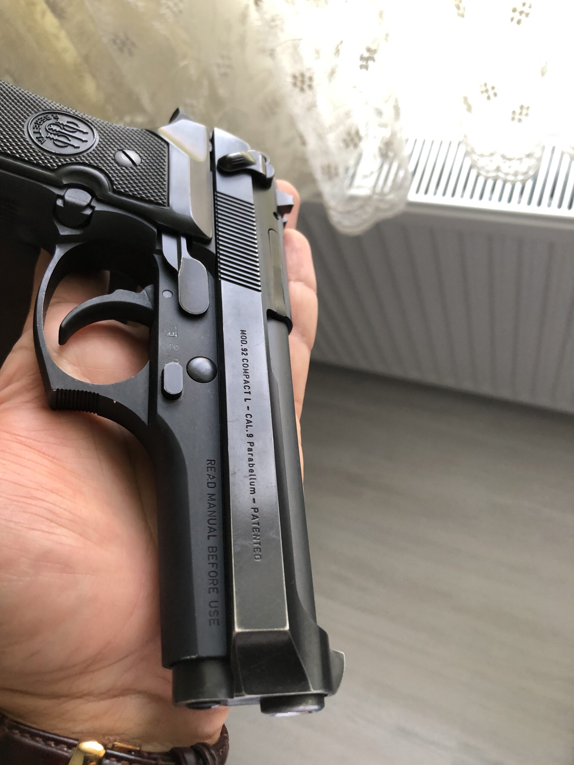 Temiz 9mm mod 92 Compact L baretta