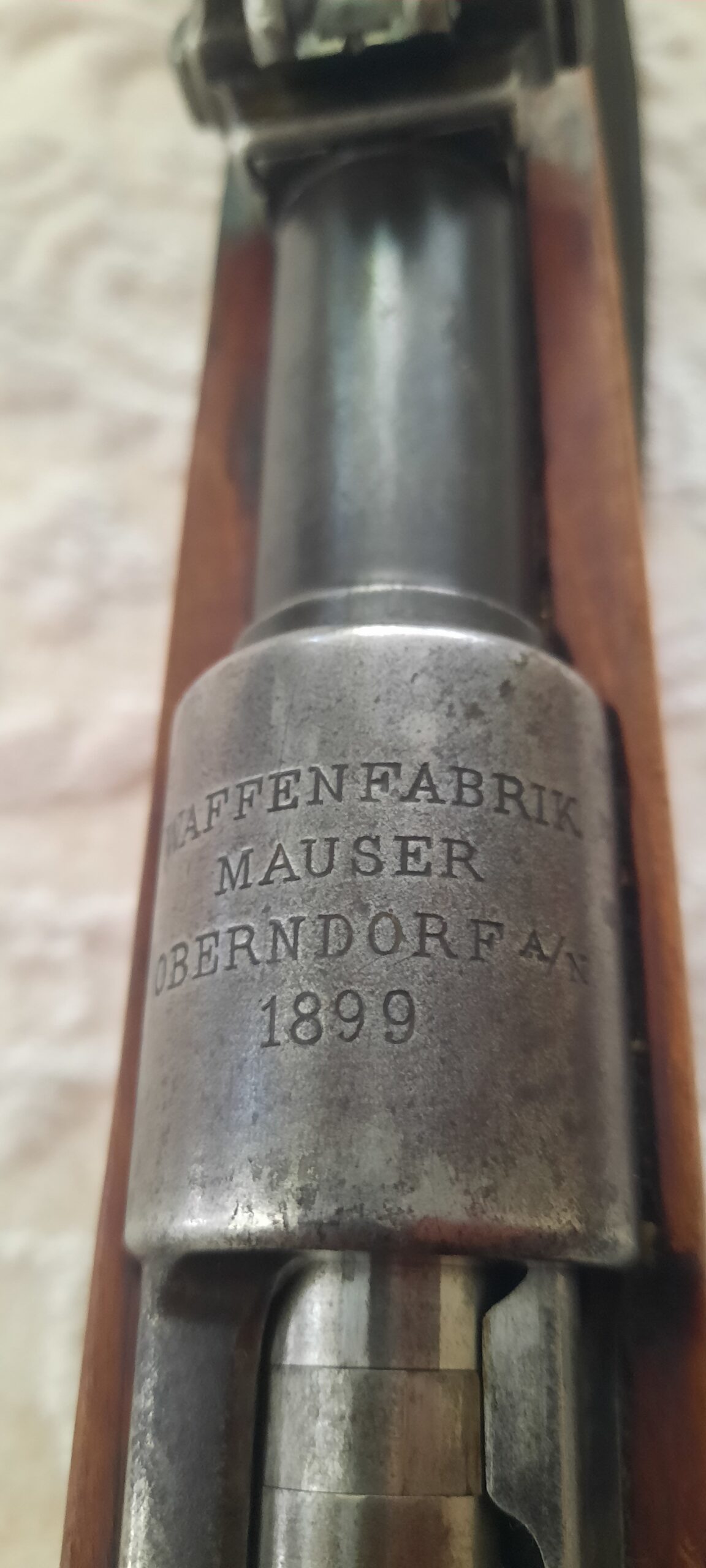 ALMAN MAUSER 125 YILLIK - 1899 -