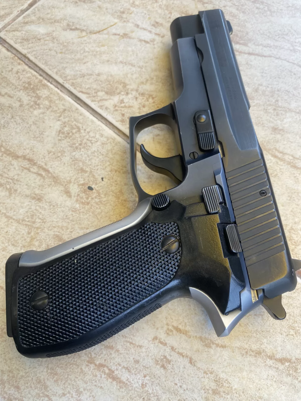 Polis memurundan temiz sigsauer P226