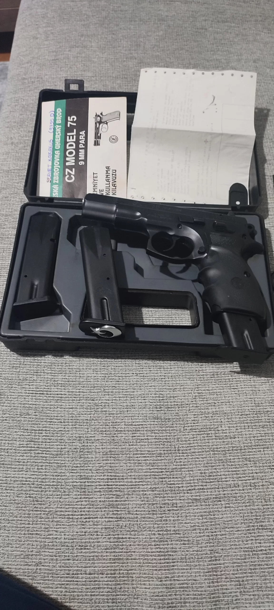 Orjinal CZ 75 Tabanca