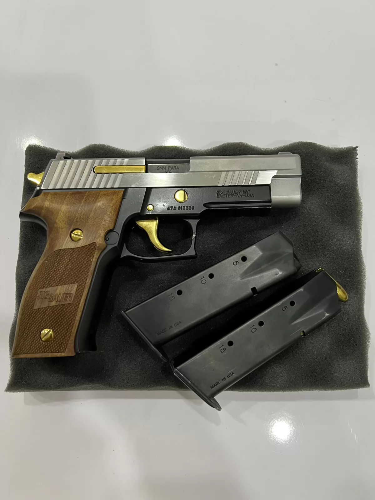 Sig Sauer P226 Amerikan (temiz)