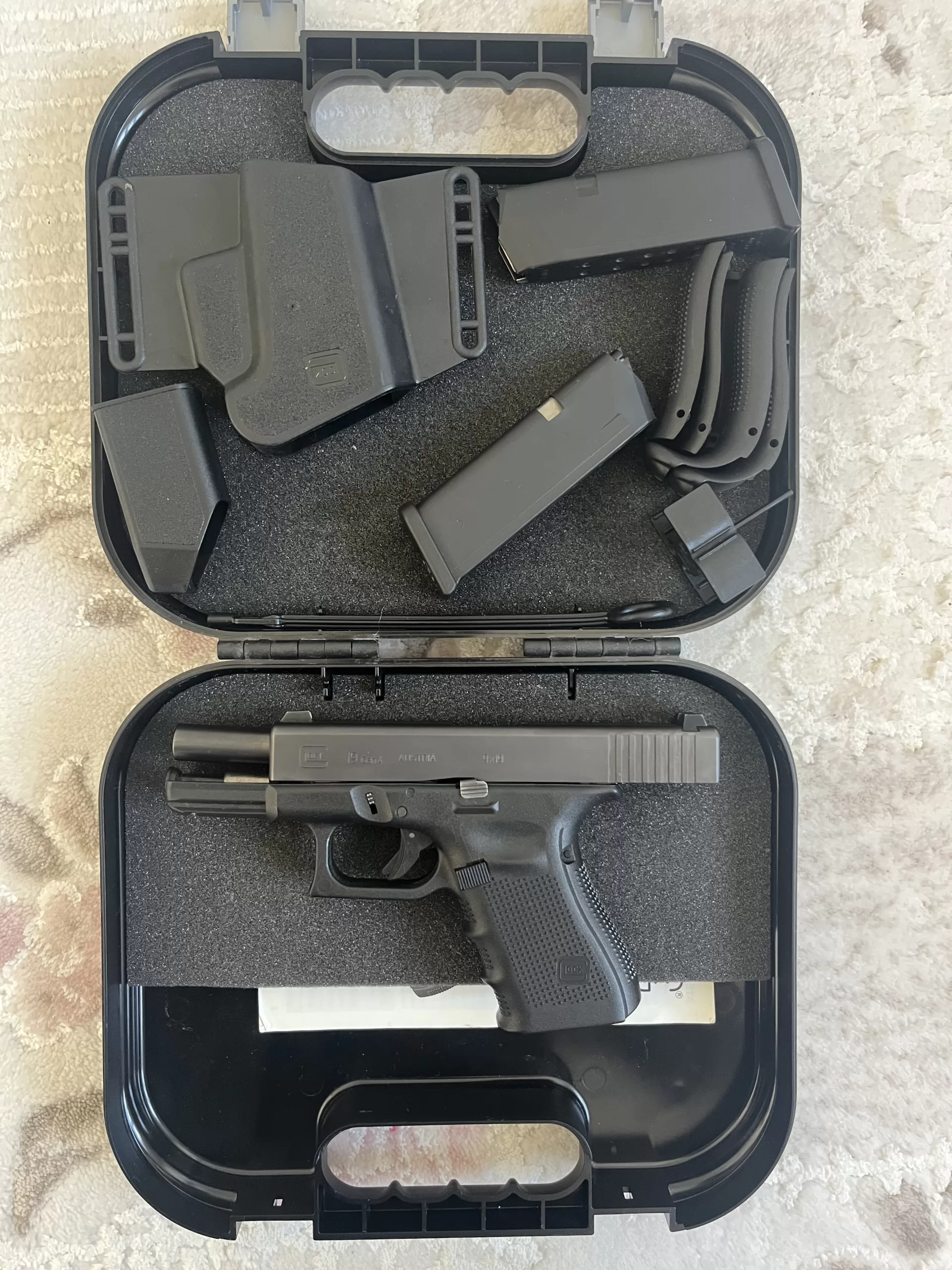 Jandarma personelinden Temiz silah (Glock 19 G4