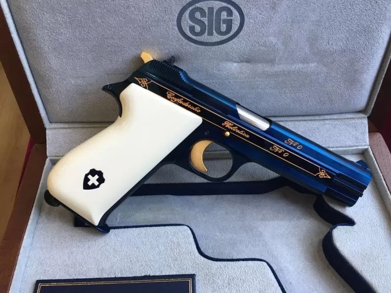 Sig Blue P210 Helvatica Confederatio