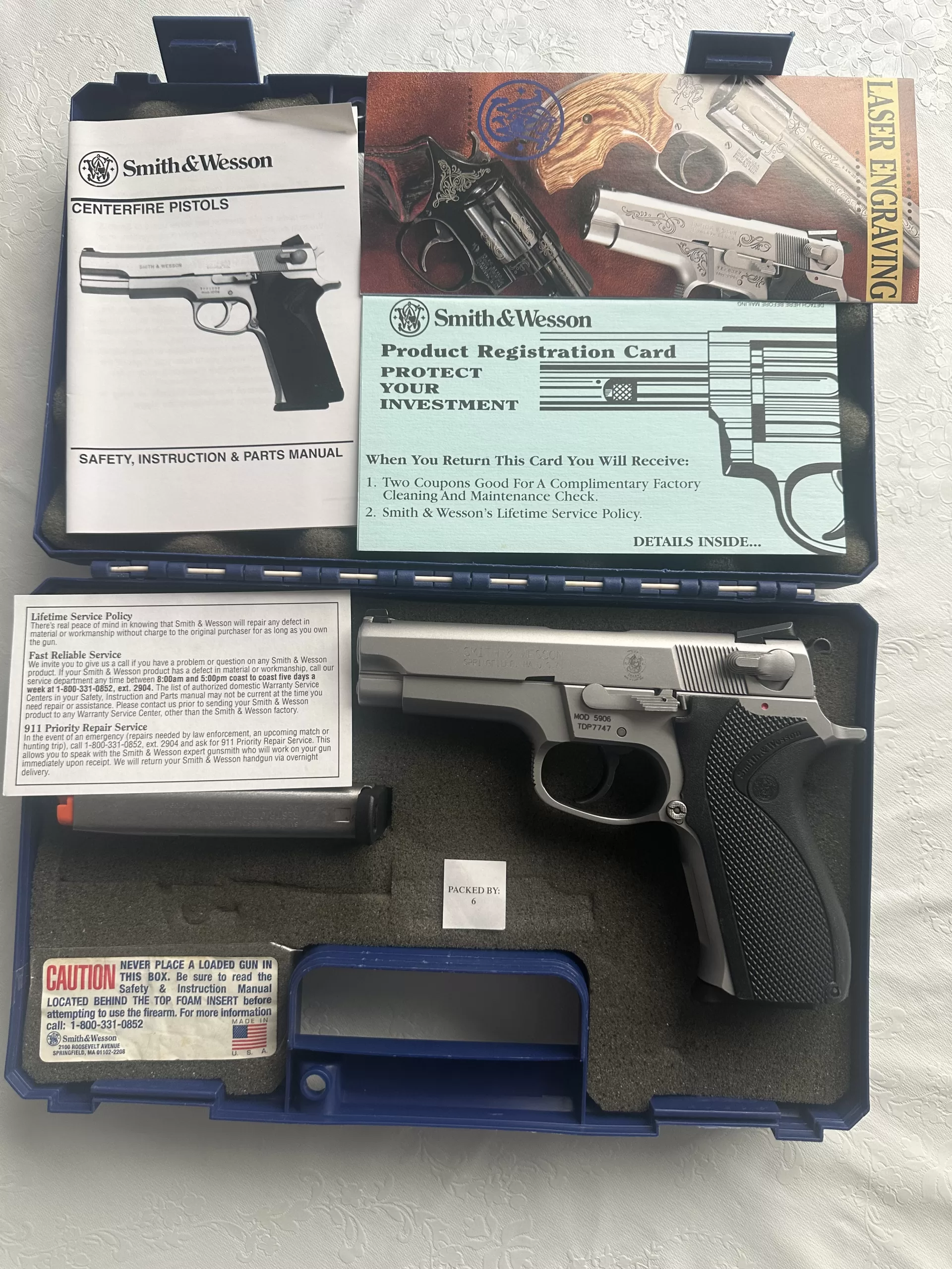 5906 SMİTH WESSON ORJİNAL USA