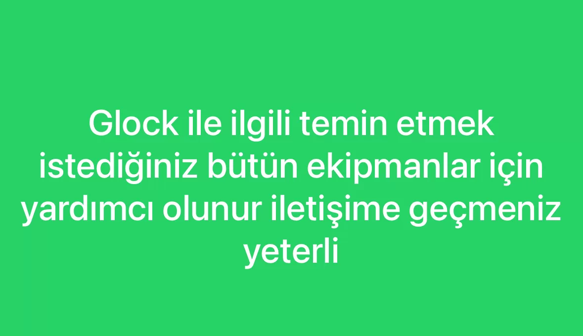 yerli glock