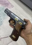 Özel tasarim cz 75b 15+1 Özel olarak 20 gÜnde yapildi tasarimicz 75b tİtanyum kaplama tutulan modelİ Çİft ŞarjÖr