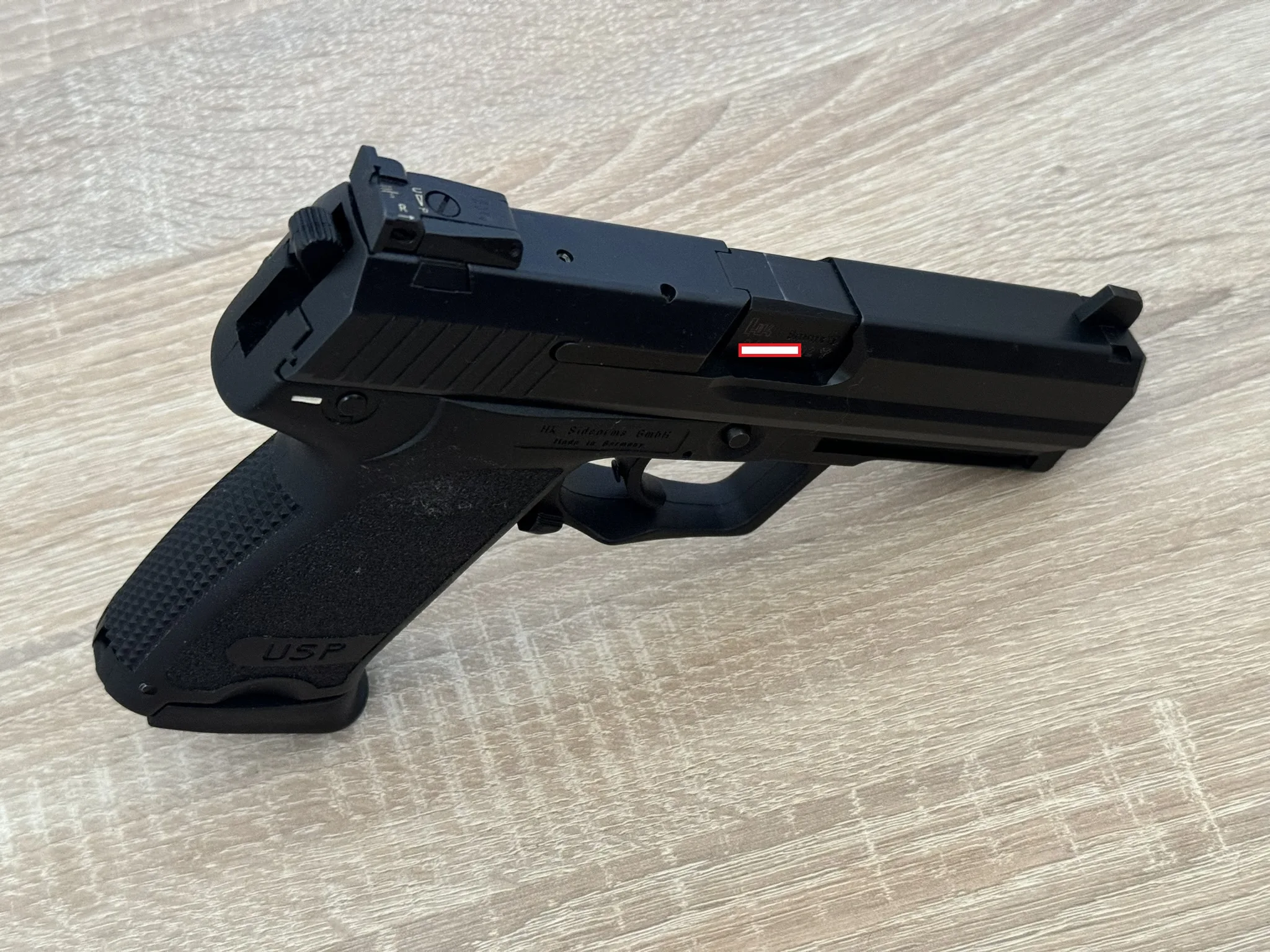 hekler & koch usp 9 mm x 19 custom sport